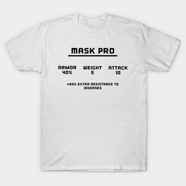 Mask Pro T-Shirt by labstud